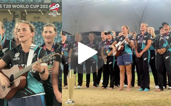 Amelia Kerr Plays Guitar, White Ferns Sing In Joy - Watch How New Zealand Celebrate 1st WC Victory